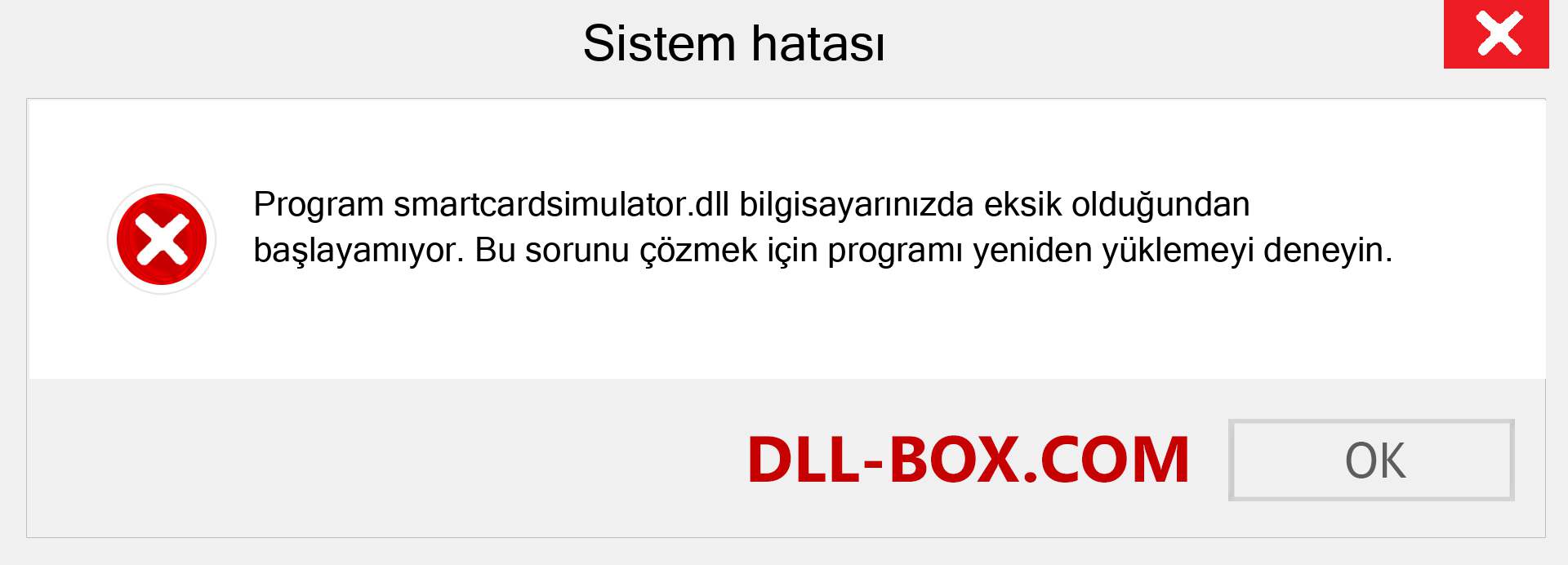 smartcardsimulator.dll dosyası eksik mi? Windows 7, 8, 10 için İndirin - Windows'ta smartcardsimulator dll Eksik Hatasını Düzeltin, fotoğraflar, resimler